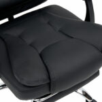 Кресло офисное CROMEX (КРОМЕКС) "Lounge MS-007", подножка, 6 массажных модулей, экокожа, черное, 532960 — изображение 14