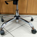 Кресло офисное МЕТТА "SU-B-8" хром, ткань-сетка, сиденье мягкое, светло-серое — изображение 15