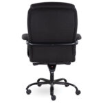 Кресло офисное "Ровер" CH-708, усиленное, НАГРУЗКА до 150 кг, ткань, черное — изображение 6