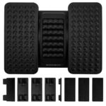 Подставка для ног BRABIX "Ultra 5" 43х32 см, массажер, регулировка угла наклона, 2 платформы, 533040 — изображение 5