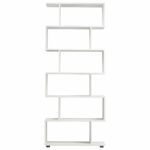 Стеллаж BRABIX "Scandi SH-008", 730х250х1760 мм, 6 секций, ЛДСП, белый, 641897, ЦБ013658-1 — изображение 5