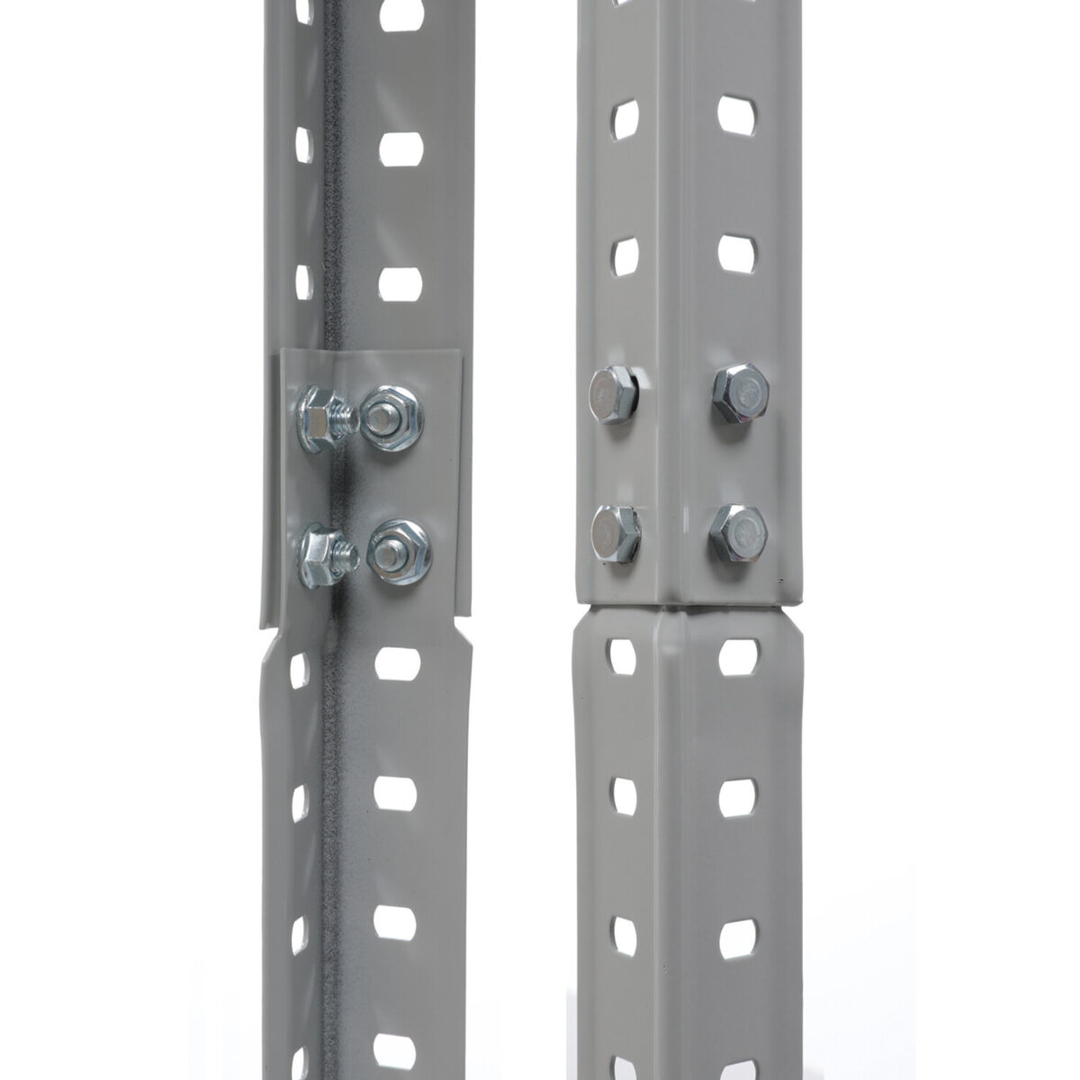 Стеллаж металлический ПРАКТИК "MS KD", сборная стойка, 1950х1000х500 мм, 4 полки, MS 200/100х50/4 — изображение 2