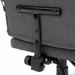 Кресло офисное CROMEX (КРОМЕКС) "Chill MS-005", с функцией вибромассажа, подножка, ткань, серое, 532959 — изображение 15