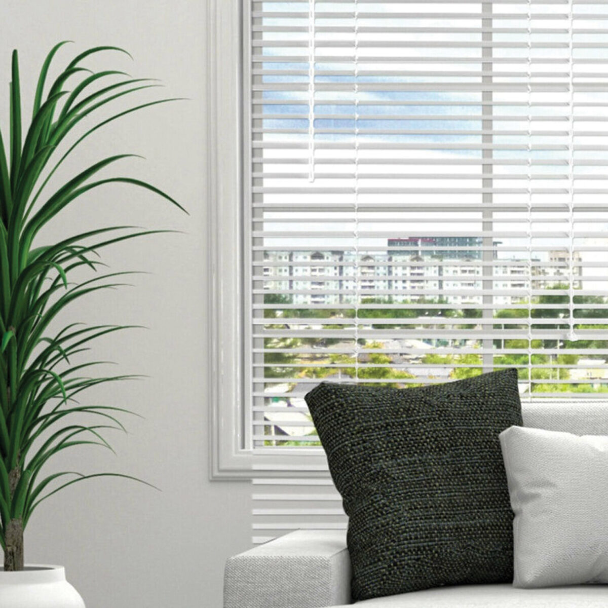 Жалюзи горизонтальные BRABIX 60х160 см, АЛЮМИНИЙ, цвет белый, 606034 — изображение 9