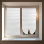 Жалюзи-плиссе, штора тканевая самоклеящаяся BRABIX, 120х180 см, "СТАНДАРТ+", 80 г/м2, цвет белый, 1 шт., 700010 — изображение 12