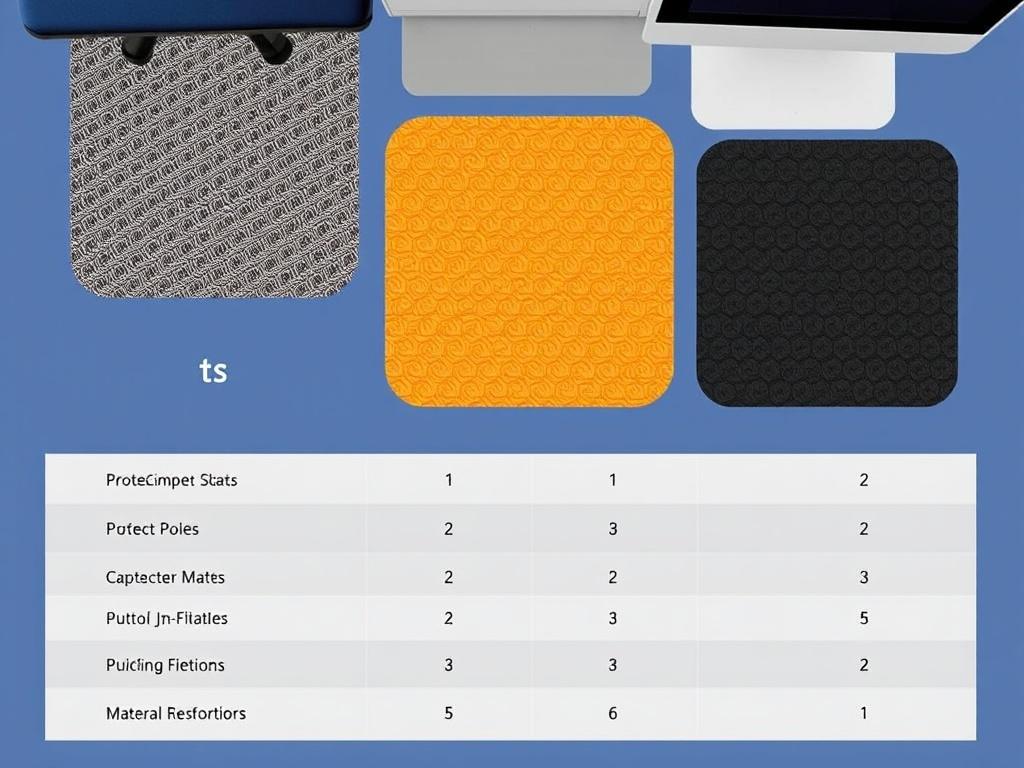 Защитные покрытия под компьютерные кресла. Сравнительная таблица популярных материалов