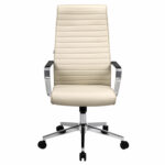 Кресло BRABIX PREMIUM "Solo EX-730", алюминий, хром, экокожа, бежевое, 532937 — изображение 2