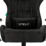 Кресло компьютерное Zombie VIKING KNIGHT, 2 подушки, ткань, черное, 1379928 — изображение 13