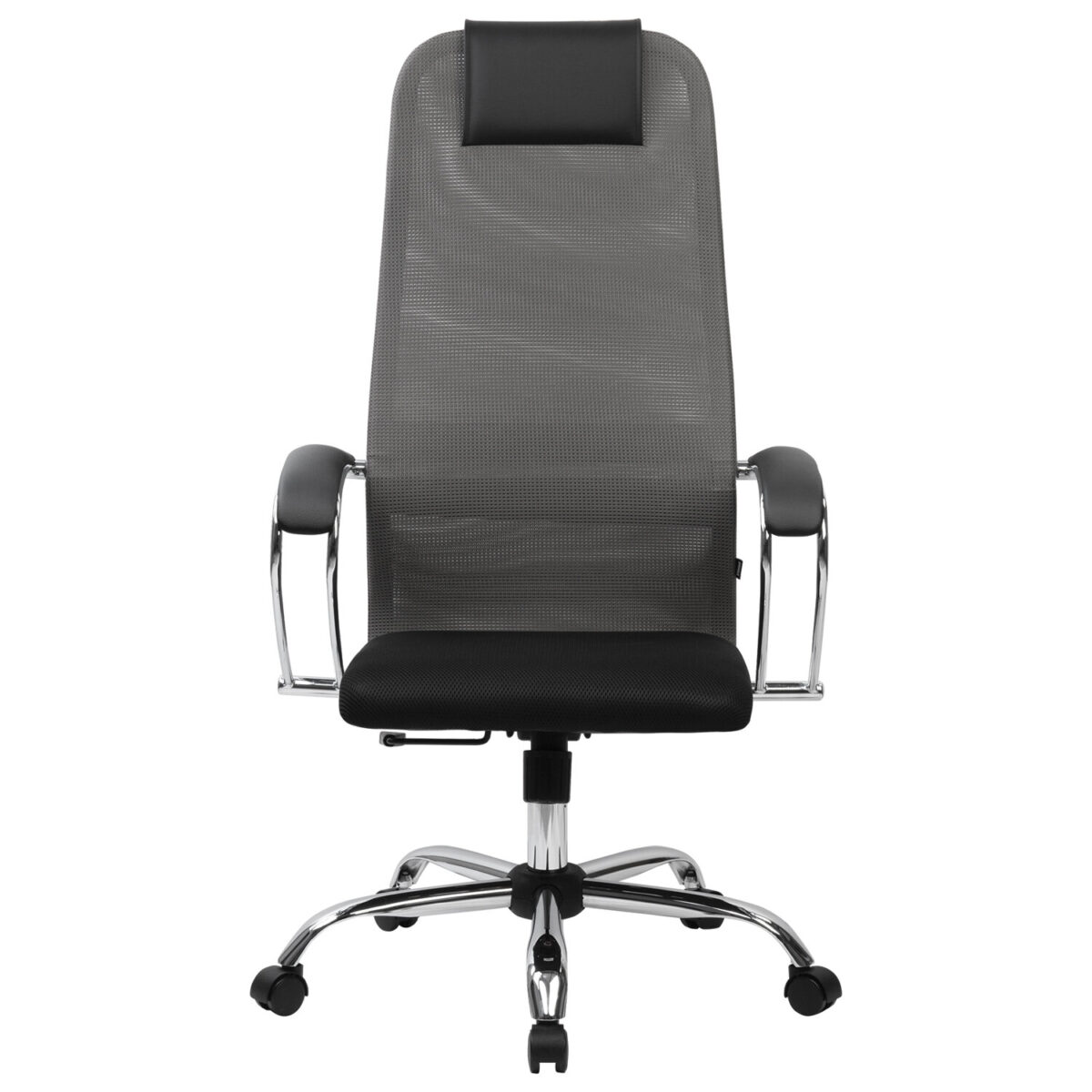 Кресло офисное BRABIX PREMIUM "Ultimate EX-800" хром, плотная двойная сетка Х2, черное/серое, 532912 — изображение 6