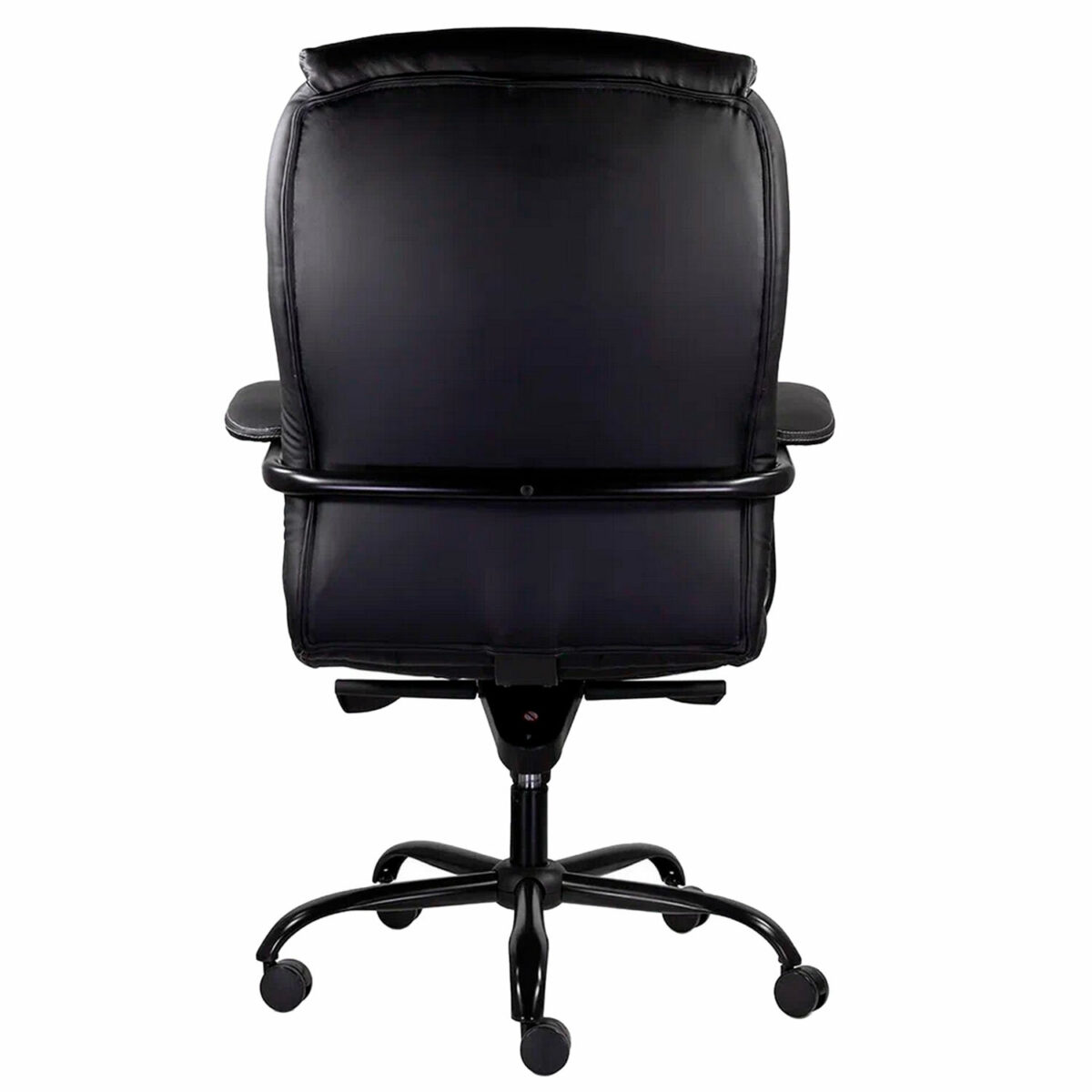 Кресло офисное "Ровер" CH-708, усиленное, НАГРУЗКА до 150 кг, экокожа, черное — изображение 5