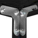 Стеллаж металлический BRABIX "ГРАФИТ MS KD-195/60-6", лофт, 1950х1000х600 мм, 6 полок, 291274, S240BR246693 — изображение 9