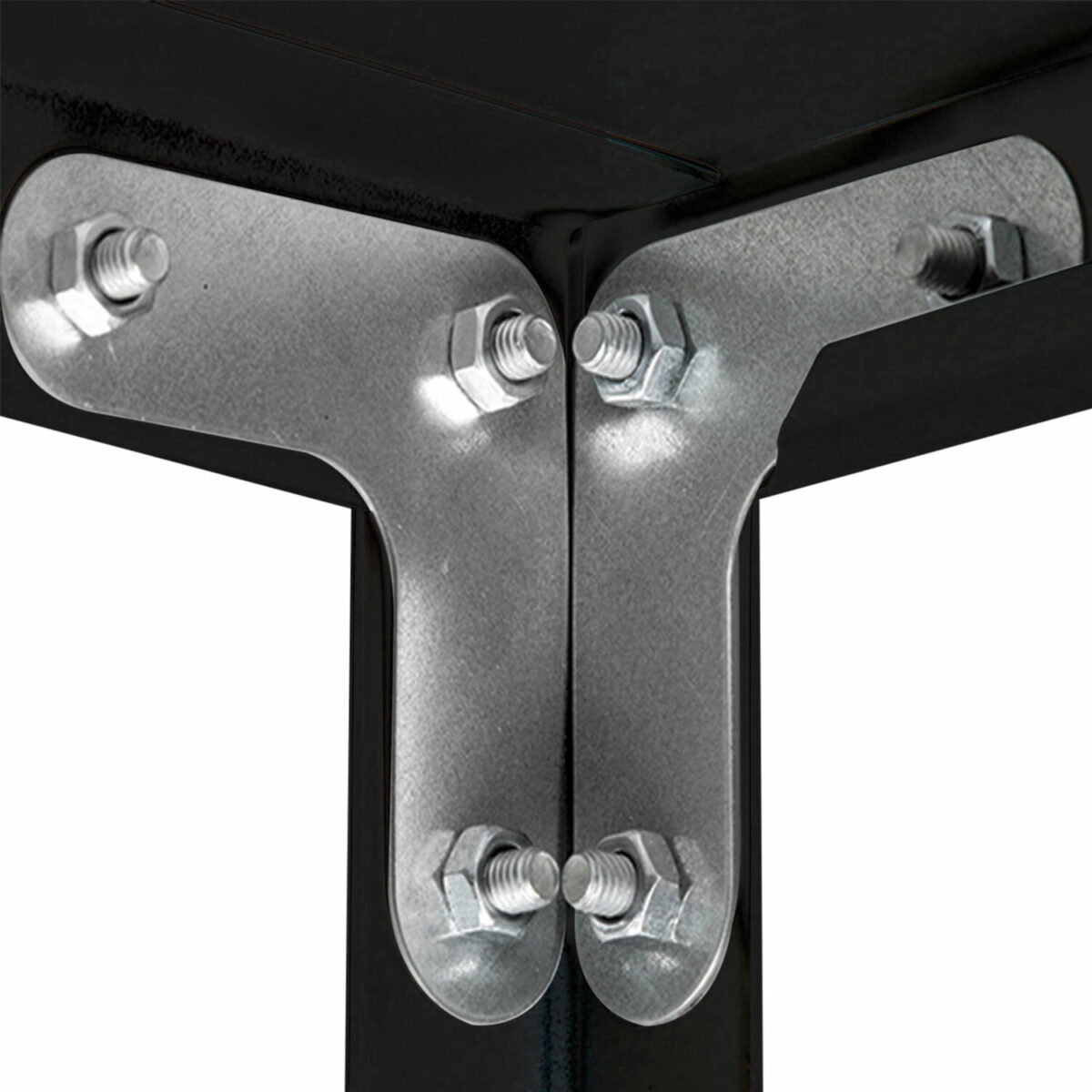 Стеллаж металлический BRABIX "ГРАФИТ MS KD-180/40-5", лофт, 1800х1000х400 мм, 5 полок, 291269, S240BR144593 — изображение 9