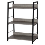 Стеллаж на металлокаркасе BRABIX "LOFT SH-002", 600х350х845 мм, цвет дуб антик, 641232 — изображение 4