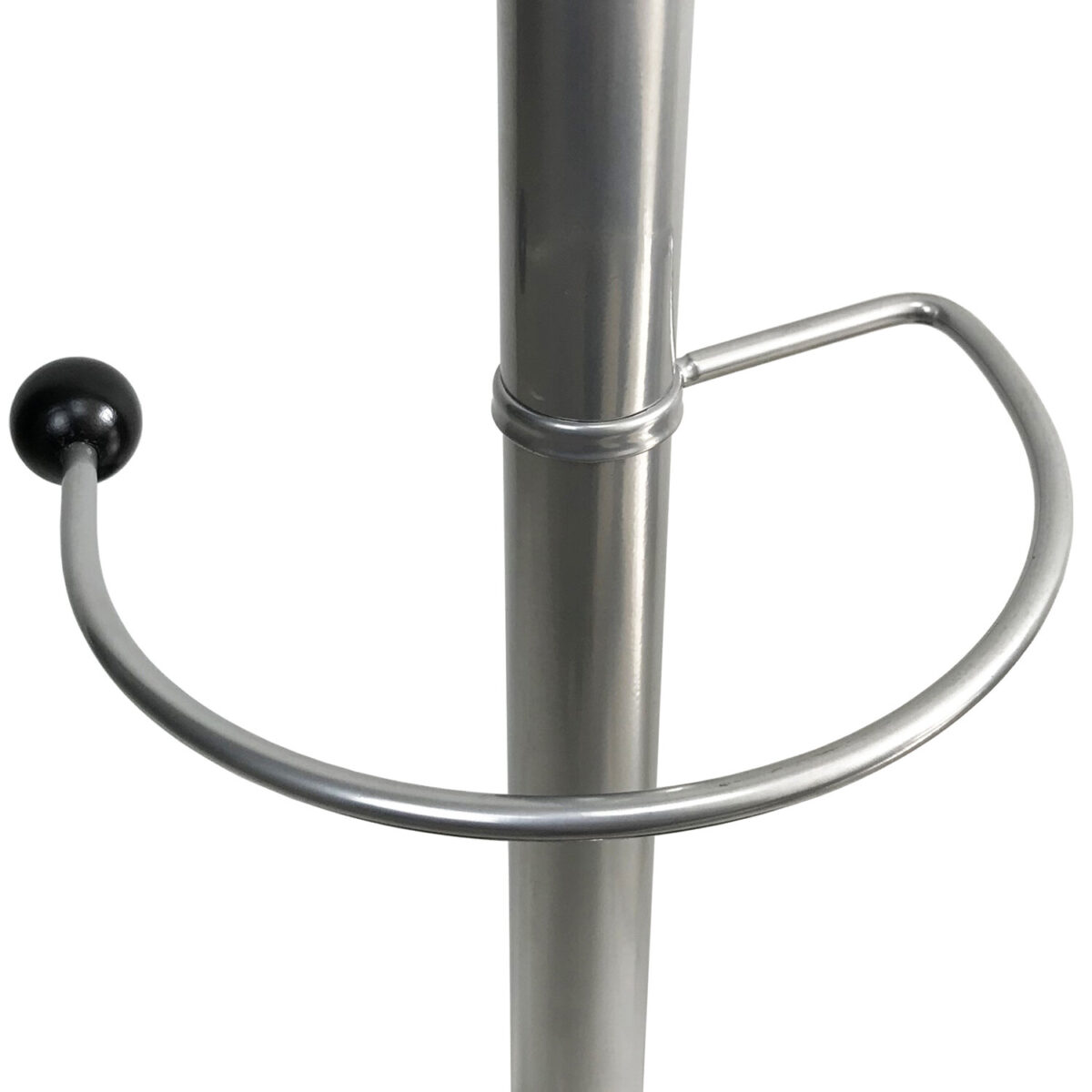 Вешалка-стойка BRABIX "CR-855" на мраморном диске, металл, 4+3 крючка, цвет серебристый, 606434 — изображение 4