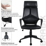 Кресло офисное BRABIX PREMIUM "Prime EX-515", экокожа, черное, 531569 — изображение 13