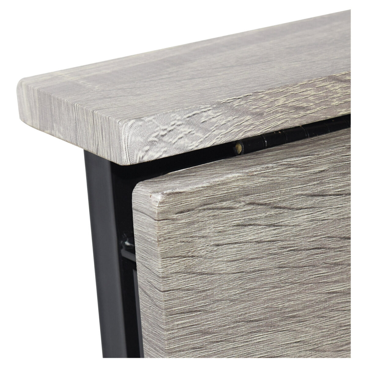 Стол на металлокаркасе BRABIX "LOFT CD-001", 800х440х740 мм, складной, цвет дуб антик, 641210 — изображение 7