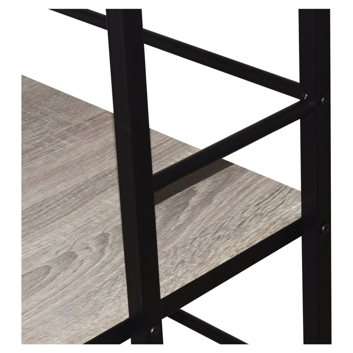 Стол на металлокаркасе BRABIX "LOFT CD-005", 1200х520х1200 мм, 3 полки, цвет дуб антик, 641222 — изображение 9