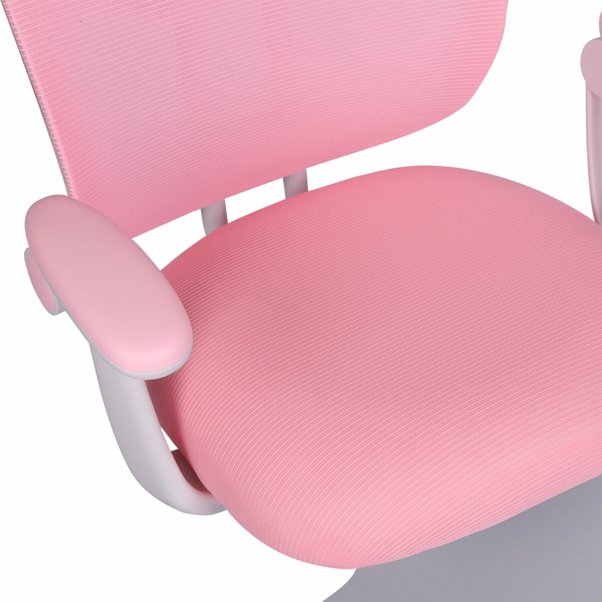 Кресло детское с подставкой для ног BRABIX "Toy MG-205", сетка/ткань TW, розовое, 533151 — изображение 10
