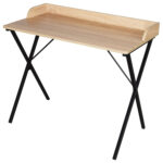 Стол на металлокаркасе BRABIX "LOFT CD-008", 900х500х780 мм, цвет дуб натуральный, 641865 — изображение 2