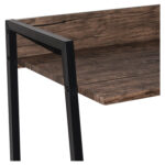 Стол на металлокаркасе BRABIX "LOFT CD-003", 640х420х840 мм, цвет морёный дуб, 641215 — изображение 6