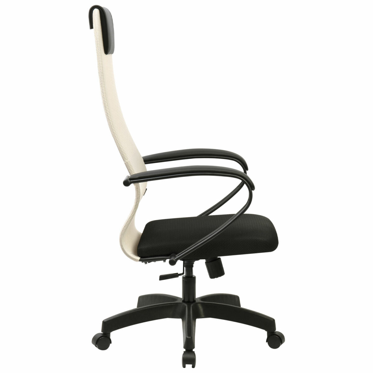 Кресло BRABIX PREMIUM "Ultimate EX-800" пластик, плотная двойная сетка Х2, черное/бежевое, 532916 — изображение 3