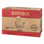 Кресло BRABIX PREMIUM "Arizona EX-573", синхромеханизм, искусственная замша, коричневый, 532944 — изображение 13