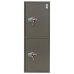 Сейф AIKO "ТМ-120/2Т", 1200х440х355 мм, 51 кг, 2 отделения, ключевые замки, трейзер, 2 полки — изображение 5