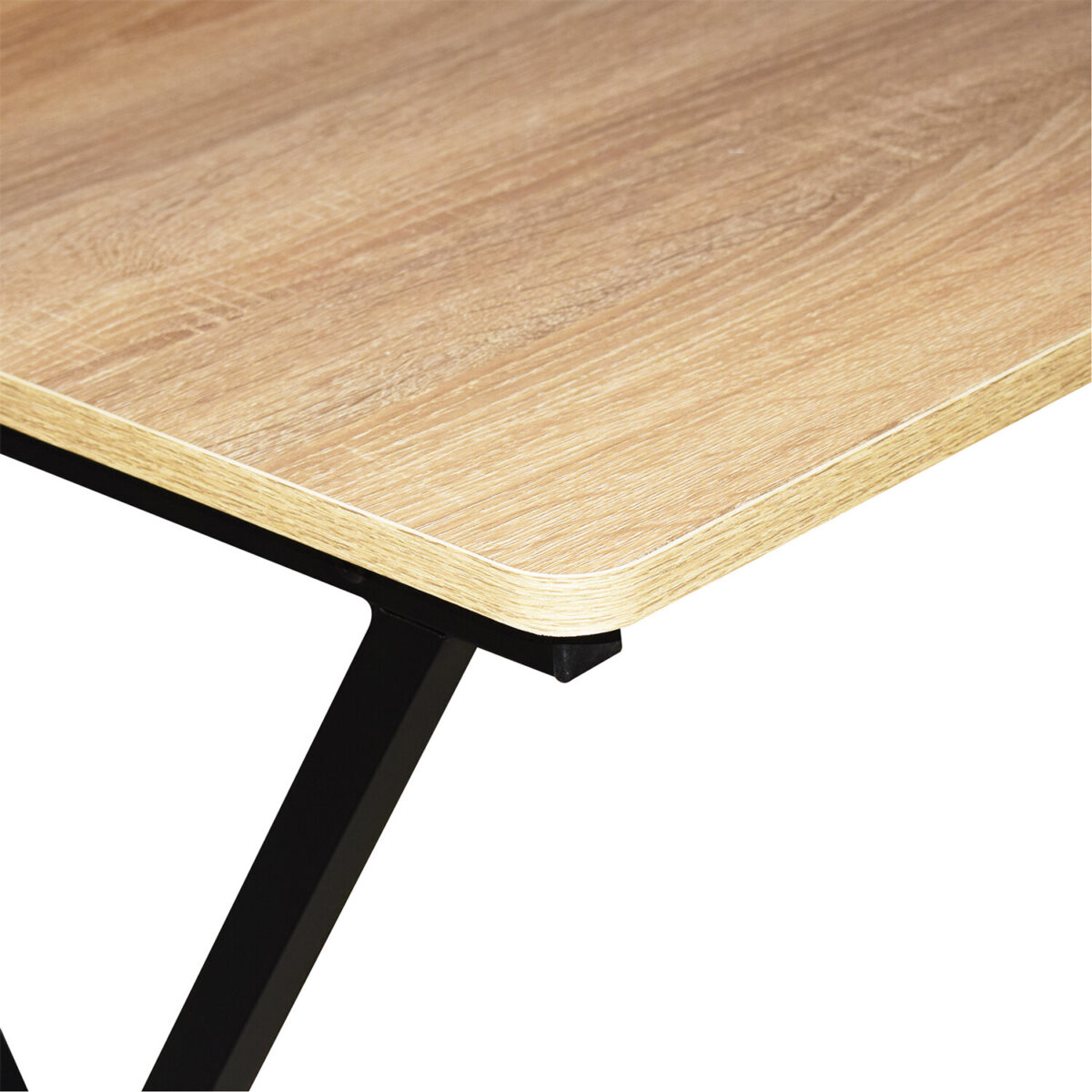 Стол на металлокаркасе BRABIX "LOFT CD-008", 900х500х780 мм, цвет дуб натуральный, 641865 — изображение 6