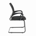 Кресло для приемных и переговорных BRABIX "Fly CF-100", черное, 532087 — изображение 3