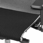 Кресло офисное МЕТТА "SAMURAI" S-3, с подголовником, сверхпрочная ткань-сетка, черное — изображение 9