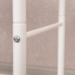 Стеллаж на металлокаркасе "Валенсия-14", 455х300х1205 мм, 4 полки, белый, СТВ14 Б — изображение 8