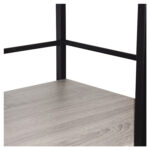 Стол на металлокаркасе BRABIX "LOFT CD-005", 1200х520х1200 мм, 3 полки, цвет дуб антик, 641222 — изображение 8