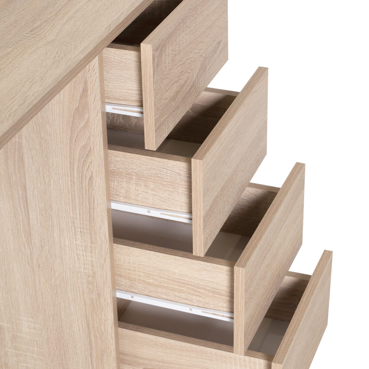 Стол письменный/компьютерный BRABIX "Scandi CD-016", 1100х500х750 мм, 4 ящика, дуб сонома, 641892, ЦБ013707-2 — изображение 13