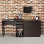 Комод BRABIX "Scandi CM-001", 750х330х730 мм, 4 ящика, ЛДСП, венге, 641902, ЦБ013659 -3 — изображение 3