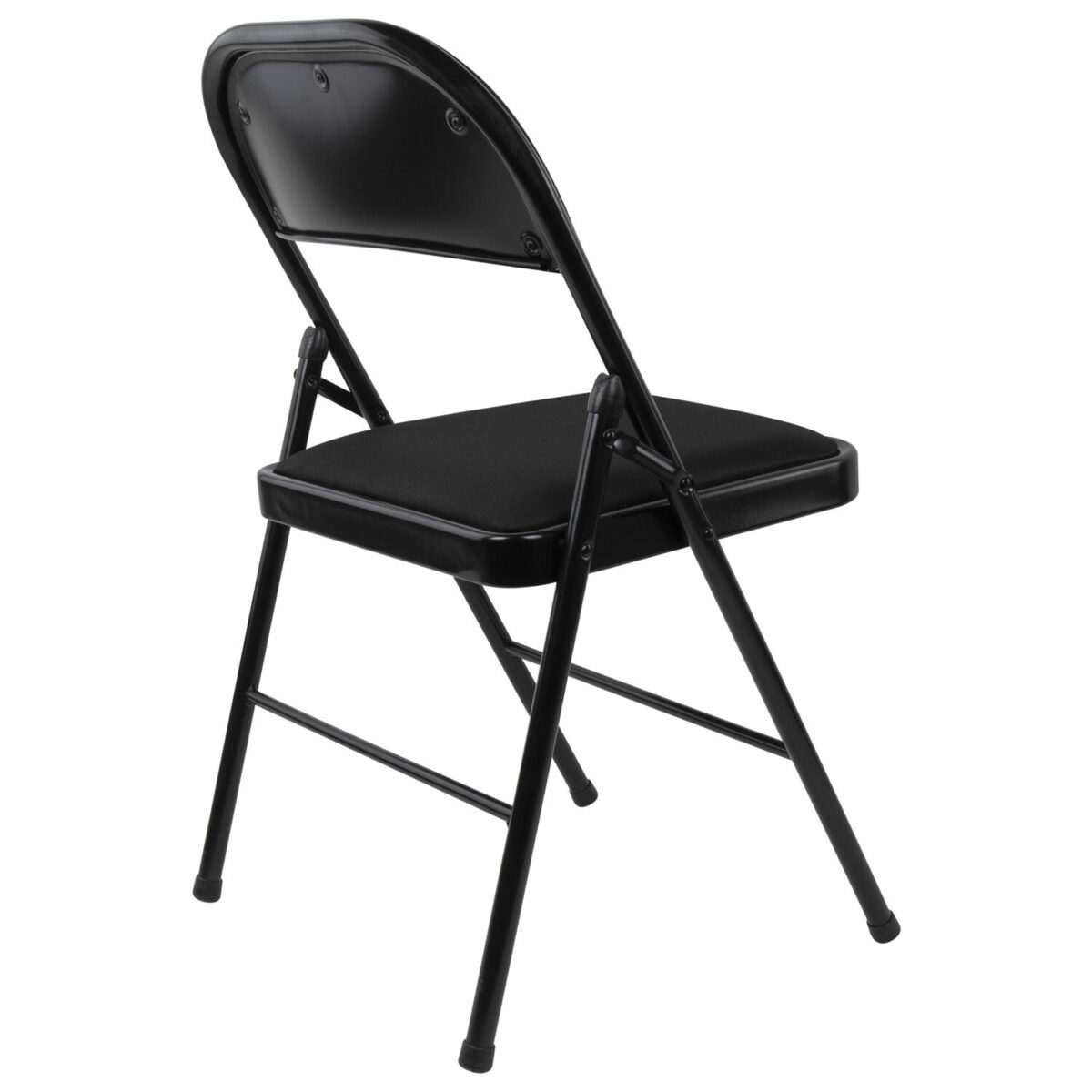 Стул складной BRABIX "Golf Plus CF-003 КОМФОРТ", чёрный каркас, чёрная ткань, 532889 — изображение 7