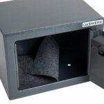 Сейф мебельный DASWERK (ДАСВЕРК) SC-170EL (170х230х170 мм), электронный замок, графит, 291338 — изображение 8
