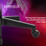 Кресло компьютерное BRABIX "Shooter GM-123", 2 подушки, ткань, розовое/серое, 533213 — изображение 16