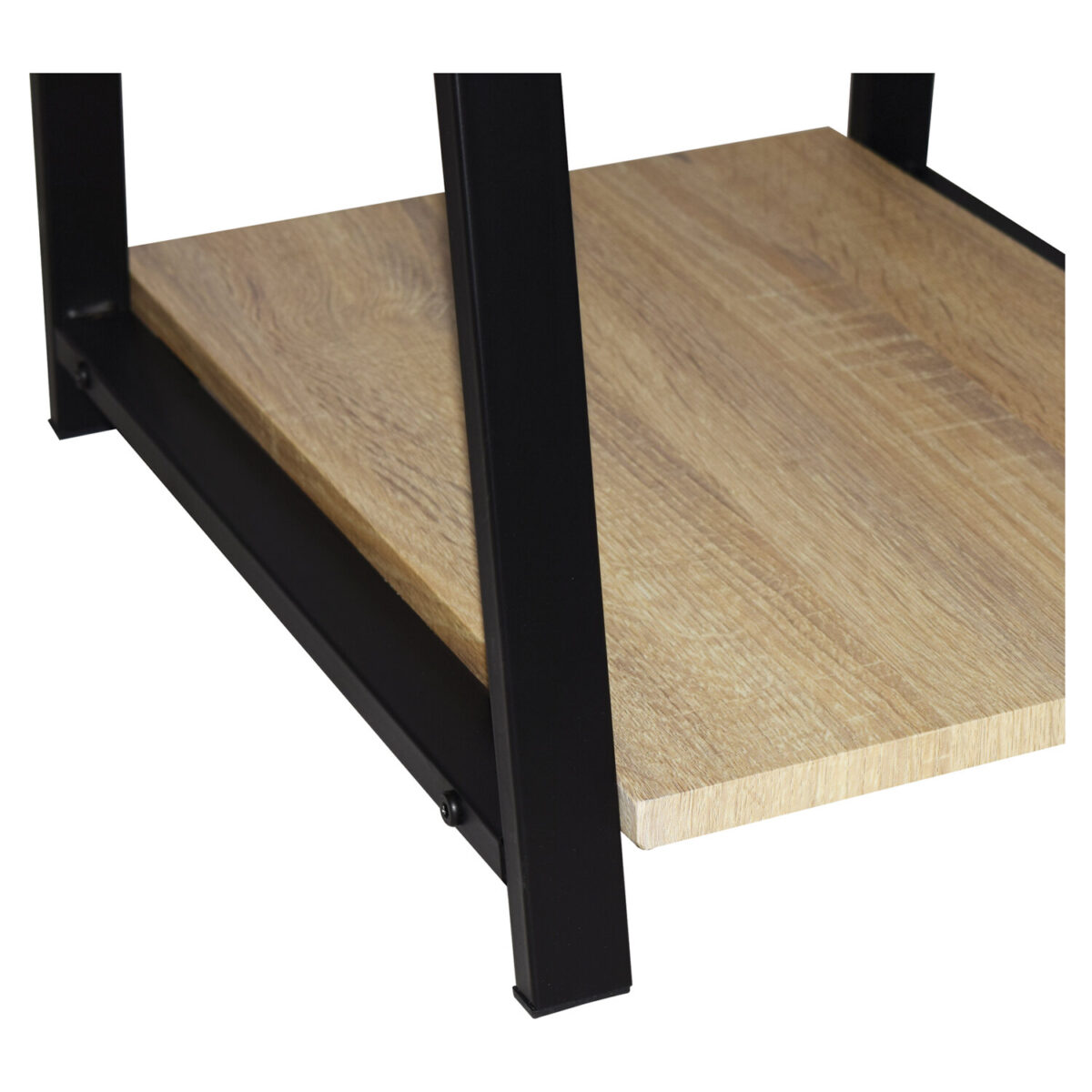 Стол на металлокаркасе BRABIX "LOFT CD-006", 1200х500х730 мм, 2 полки, цвет дуб натуральный, 641226 — изображение 10