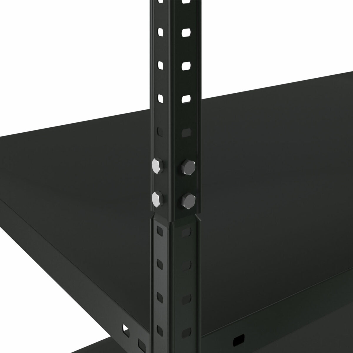 Стеллаж металлический BRABIX "ГРАФИТ MS KD-180/40/70-5", лофт, 1800х700х400 мм, 5 полок, 291268, S240BR124593 — изображение 5