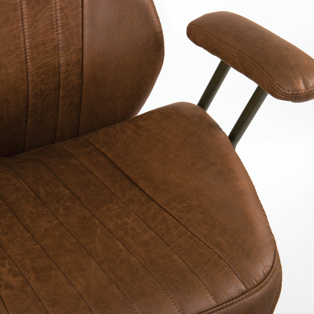 Кресло BRABIX PREMIUM "Texas EX-571", синхромеханизм, искусственная замша, светло-коричневый, 532942 — изображение 9