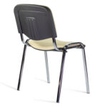 Стул STAFF "Iso Lite CF-008", хром, кожзам бежевый (Z-21), 532568 — изображение 5