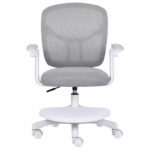 Кресло детское с подставкой для ног BRABIX "Toy MG-205", сетка/ткань TW, серое, 533153 — изображение 2