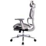 Кресло BRABIX PREMIUM "Evolution ER-700", подножка, слайдер, синхромеханизм, сетка, серое, 532948 — изображение 6