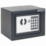 Сейф мебельный DASWERK (ДАСВЕРК) SC-170EL (170х230х170 мм), электронный замок, графит, 291338 — изображение 2