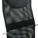 Кресло офисное BRABIX "Fit EX-514", с подголовником, хром, черное, 531949 — изображение 8