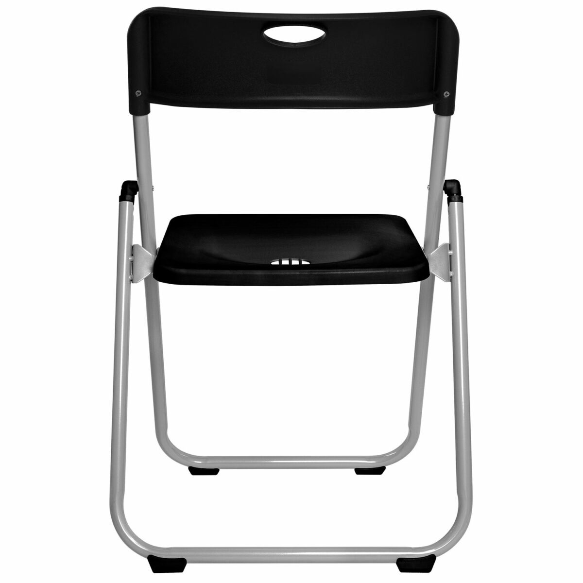 Стул складной BRABIX "Golf Lite CF-017", серебристый каркас, пластик чёрный, 532895 — изображение 4