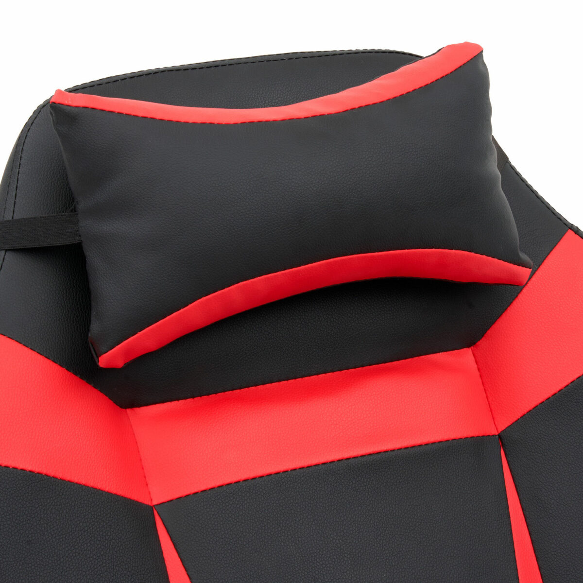 Кресло компьютерное CROMEX (КРОМЕКС) "Start GM-105", две подушки, экокожа, черное/красное, 532957 — изображение 13