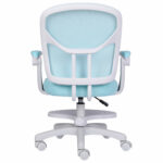 Кресло детское с подставкой для ног BRABIX "Toy MG-205", сетка/ткань TW, голубое, 533152 — изображение 11