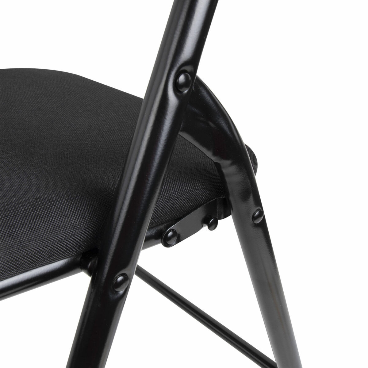 Стул складной BRABIX "Golf CF-007", чёрный каркас, чёрная ткань, гофрокороб, 533025 — изображение 12