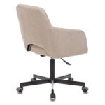 Кресло CH-380M, пятилучие металлическое, ткань, бежевое, 1430564 — изображение 5